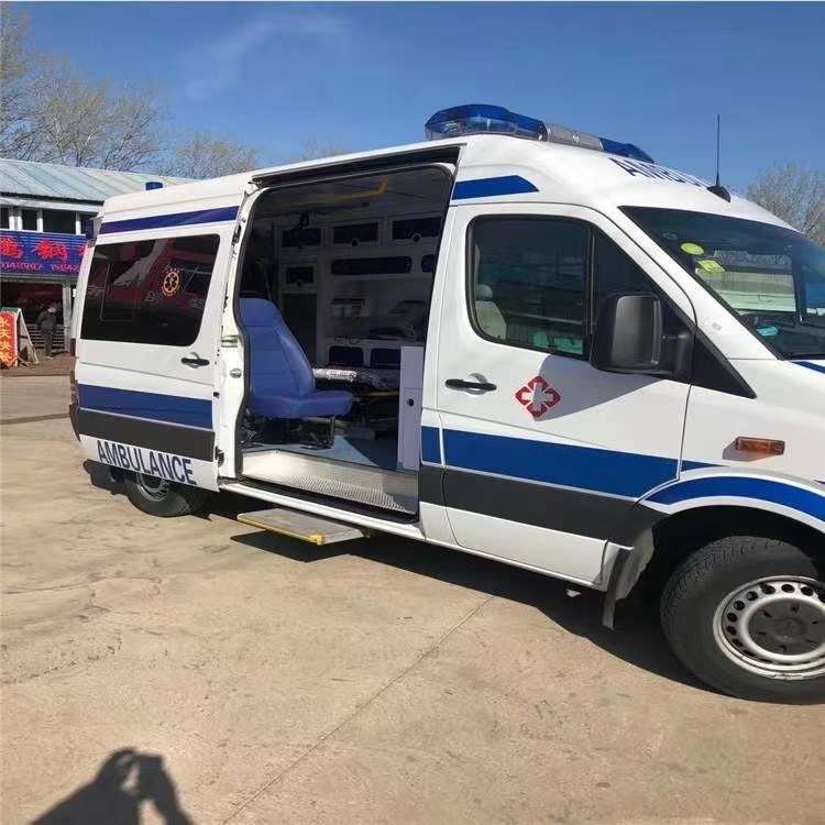 蜀山私人长途救护车出租转院回家